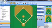screenshot baseball playbook software